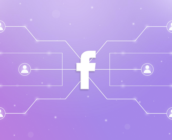 A visual depiction illustrating the process of enhancing integrations with the Facebook Connector, symbolizing the seamless connection and data exchange between different platforms or tools.