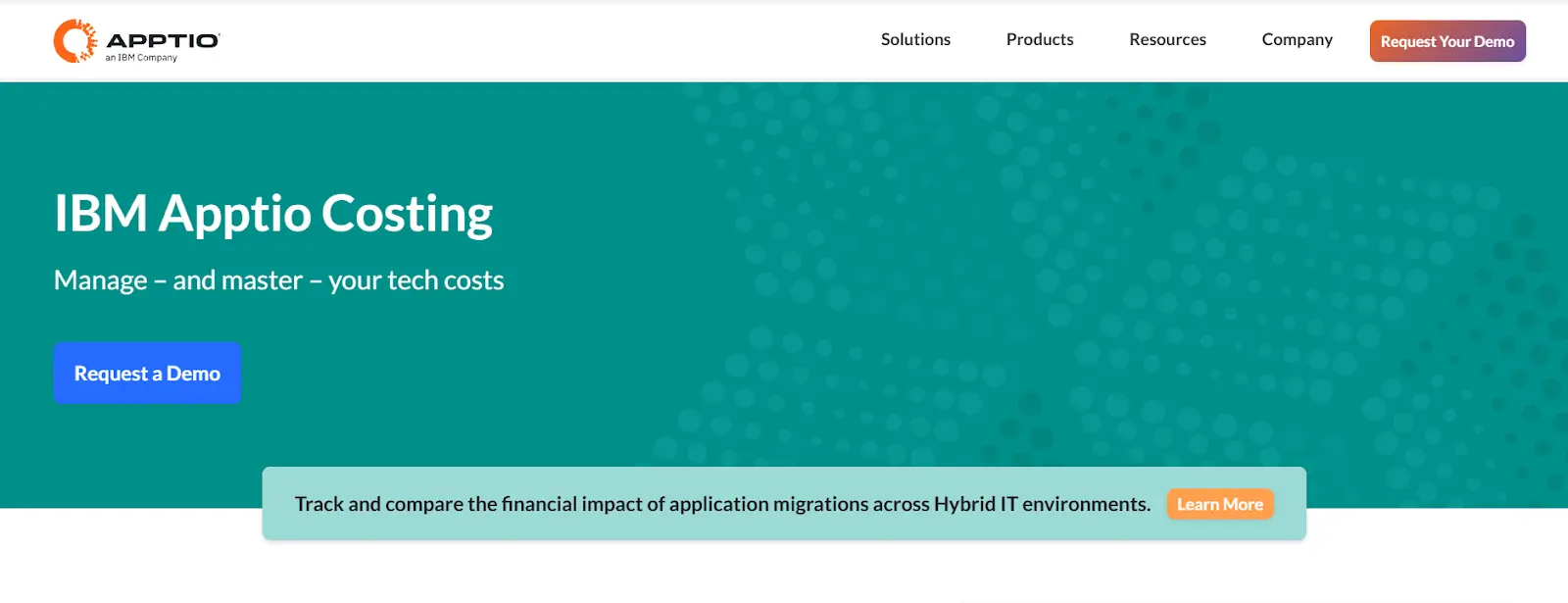 IBM Apptio Costing