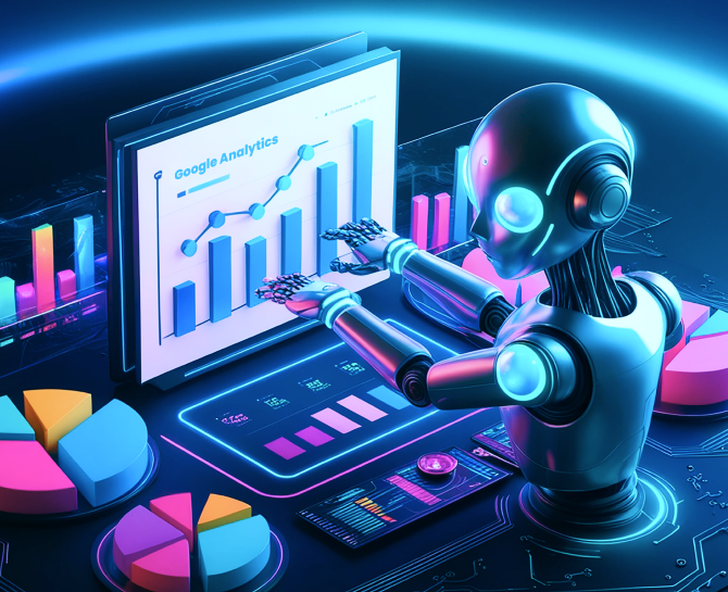 Google Analytics automation with AI
