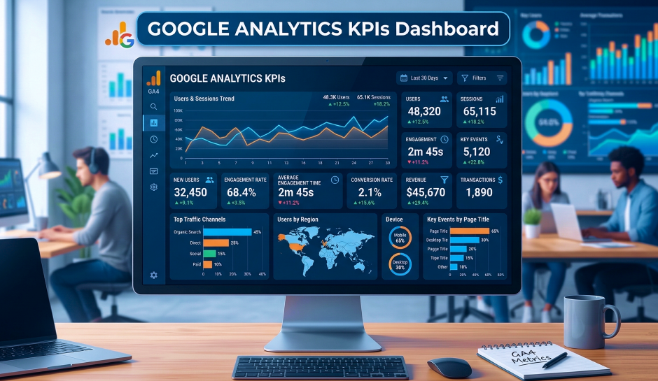 Google Analytics KPIs Checklist for Marketing and Growth Teams to Improve ROI in 2026