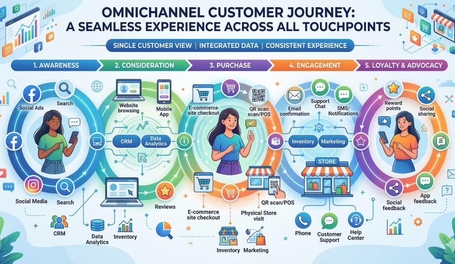 Omnichannel Customer Journey: Connecting the Dots Between Every Touchpoint