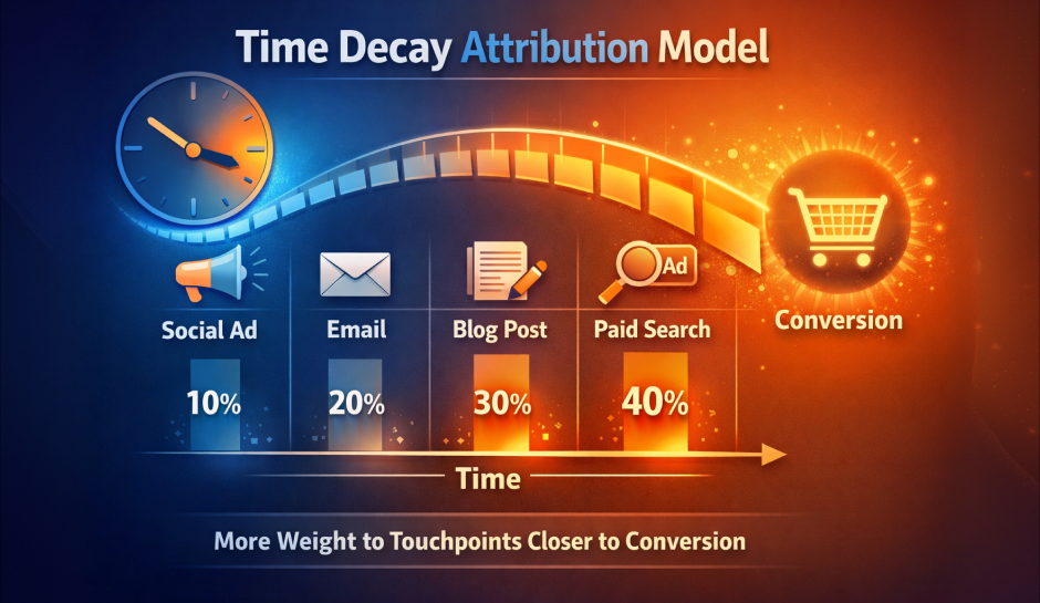 Time Decay Attribution Model: Moving Beyond Last-Click Attribution