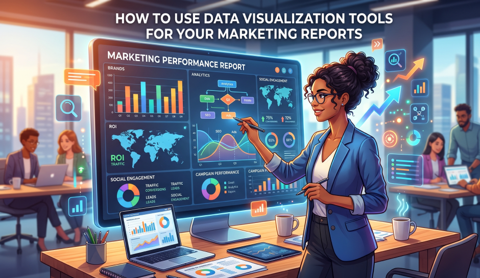 How to Use Data Visualization Tools for Your Marketing Reports and Simplify Complex Analytics
