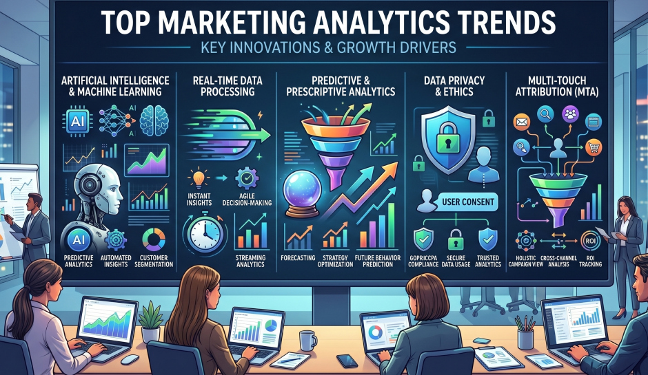 Top Marketing Analytics Trends in 2026: From “What Happened?” to “What Should I Do Next?”